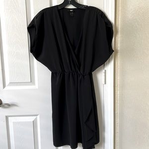 H &M black dress, size 6, never worn